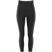 Winshape Leggings "7/8-Tights HWL317C", Damen, Gr. XL, Normalgrößen, schwarz, 85% Polyester, 15% Elasthan, Hosen Leggings, mit V-Shape Applikation und Core-Bund