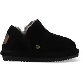 Warmbat Pantoffel Willow Suede Black Kinder-Schuhgröße 32