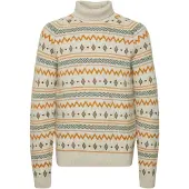 Blend Weihnachtspullover Herren beige gemustert, XL 703630-0003-09970