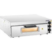 Royal Catering Elektro-Pizzaofen - 1 x 60 cm - 1 Kammer - 3000 W - 230 V - manuell - Glastür - RCPO-2000-60-1