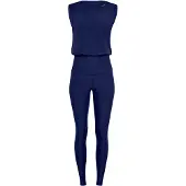 Winshape Jumpsuit "JS102LSC", Damen, Gr. XXL, Normalgrößen, blau (dunkelblau), 85% Polyester, 15% Elasthan, Rundhals, Overalls Jumpsuit, Functional Comfort