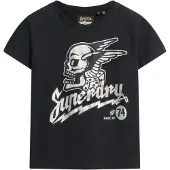 Superdry Embellished Poster Fitted Kurzarm-t-shirt