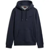 Superdry für Herren. M2013110A Essential Logo Sweatshirt navy (S), Lässig, Baumwolle, Nachhaltig, Marine