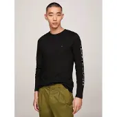 Tommy Hilfiger Longsleeve "TOMMY LOGO LONG SLEEVE TEE" mit Logodruck