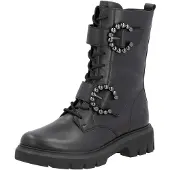 Remonte Schnürstiefel Schwarz