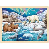 Gollnest & Kiesel Einlegepuzzle Polarnacht