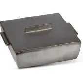 Dutchdeluxes Auflaufform Rectangular Small Ceramic Platinum Matt