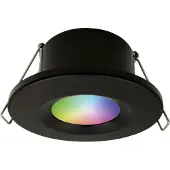 HOFTRONIC™ hoftronicsmart LED Einbaustrahler 6W 450lm RGBWW IP65 Schwarz