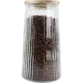OTIX Vorratsglas mit Deckel Bonbonglas 1300ml Akazienholz SIRIUS