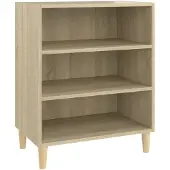 vidaXL Sideboard Sonoma-Eiche 57x35x70 cm Holzwerkstoff