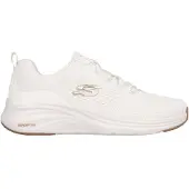 SKECHERS VAPOR FOAM Damen Low Sneaker FRESH Weiß (Natural) Textil - vegan Größe: 41