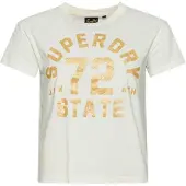 Superdry College Scripted Graphic Kurzarm-t-shirt