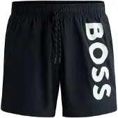 BOSS Schnell trocknende Badeshorts mit aufgedrucktem Logo Grösse L