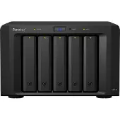 Synology DX517, 0 TB, 3,91 kg, Desktop, Schwarz