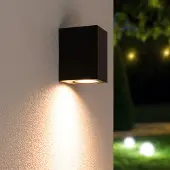HOFTRONIC™ LED-Wandleuchte 4W 345lm 2700K IP65 Schwarz Downlight