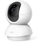 TP-LINK Tapo C200P2, IP-Sicherheitskamera, Drinnen, Kabellos, 2400 MHz, Tisch/Bank, Schwarz, Weiß