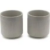 Bredemeijer Tasse Skagen Hellgrau 300 ml (Set von 2)