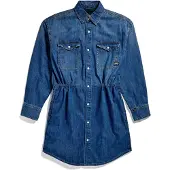 G-Star Relaxed Drawcord Langärmliges Kurzes Kleid