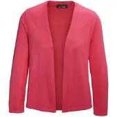 Goldner Kurzgröße: Wunderbar leichter Strick-Bolero in pink | Gr.: 25