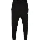 Just rhyse bequeme Herren Hose Taschen Rippbündchen mit Baumwolle Schwarz