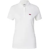Levi's Damen Housemark Polo Shirt, White, XS