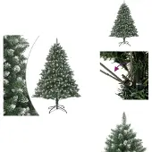 vidaXL Künstlicher Weihnachtsbaum mit Ständer 240 cm PVC - Weihnachtsbäume
