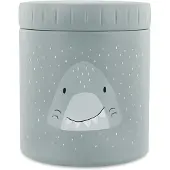 Trixie Thermos Lunchpot für Kinder 500 ml - Mr. Shark - Edelstahl - Blau