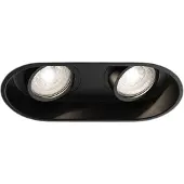 Astro Minima - Einbau-Doppel-Downlight Matt Black, GU10