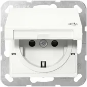 Gira 041403, CEE 7/3, 1 Modul(e), CEE 7/4, Weiß, IP44, IEC 60884-1
