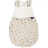 Träumeland Babyschlafsack TRÄUMELAND "Außenschlafsack LIEBMICH, Design Sternentraum blau", Baby, Gr. 80/86, gelb, Bezug: 100% Baumwolle. Füllung: 70% Polyester, 30% Lyocell (TENCELTM), Schlafsäcke Babyschlafsack