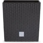 Prosperplast Rato 26.2x26.2x26.6 Cm Flowerpot Schwarz