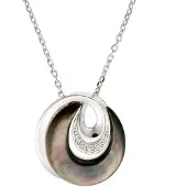 Orphelia Damen-Kette aus 925er Sterlingsilber mit Anhänger – Silber ZH-4612