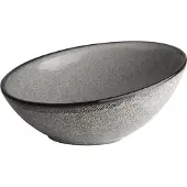 Olympia 4 Stück Mineral schräge Schüsseln 21,5cm. Schräger Rand für einen natürlichen Look