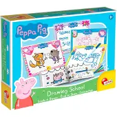 Lisciani 92215 - Peppa Wutz Zeichenschule Malset Schreibtafeln zeichnen malen kreativ Zeichenset Pig