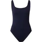 Marc O'Polo Marc OPolo Badeanzug "Swimwear Essentials" höherer Beinausschnitt, schnelltrocknend, tiefer Rückenausschnitt