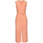 LASCANA Overall peach Gr. 34 für Damen. Mit V-Ausschnitt. Figurumspielend