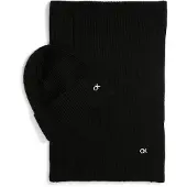 Calvin Klein Jeans Set Schal und Mütze Re-Lock Beanie / Scarf K60K611331 Schwarz
