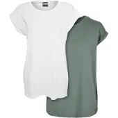 Urban Classics Extended Shoulder Kurzarm-t-shirt 2 Einheiten