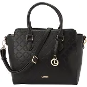 L.credi Handtasche Umhängetasche Filiberta Handle Bag Black schwarz