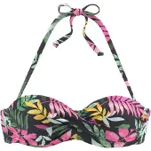 Vivance Bügel-Bandeau-Bikini-Top "Leilani" in getwisteter Optik