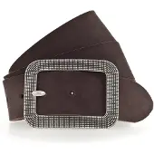 Vanzetti Gürtel Classics 40mm Suede Belt W110 Dark Brown