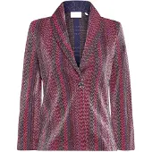 Rich & royal Jacquard Blazer Ruby Red Größe: XS | Outlet | Damen | Rot