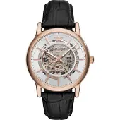 Giorgio Armani Luigi Schwarz Herren Armbanduhr AR60007