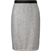 Comma casual identity Rock Damen silber, 36 697240-0001-00360