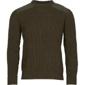 Pinewood Lappland Rough Sweater Mossgree Melange XXL Grösse: XXL