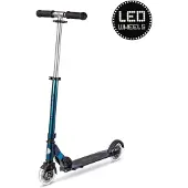 Micro mobility Micro Sprite LED Pearl, Universal, Klassischer Roller, Unisex, Asphalt, 100 kg, 2 Rad/Räder
