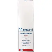 FESMED Verbandmull 10x1 m zickzack BW 20/100 unsteril 1 St Verband
