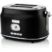 WESTINGHOUSE Zwei-Schlitz Toaster Retro Serie schwarz