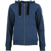 Mountain Peak Sweatshirt Baumwolle Full Zip Damen French Terry