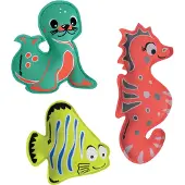 Schildkröt Neopren Tauchspielzeuge Meerestiere 3er-Pack